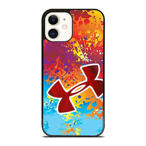 UNDER ARMOUR LOGO COLORFUL PAINT iPhone 12 Case Cover