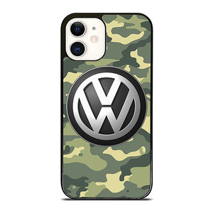 VOLKSWAGEN VW LOGO CAMO ICON iPhone 12 Case Cover VOLKSWAGEN VW LOGO CAMO ICON iPhone 12 Case Cover