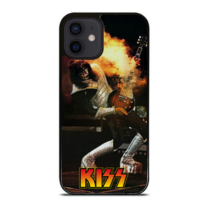 ACE FREHLEY KISS GUITAR FIRE iPhone 12 Mini Case Cover ACE FREHLEY KISS GUITAR FIRE iPhone 12 Mini Case Cover