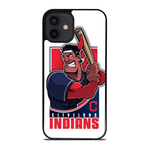 CLEVELAND INDIANS LOGO BASEBALL ICON iPhone 12 Mini Case Cover