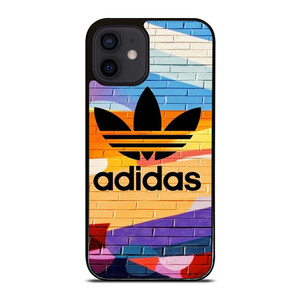 COLORFUL ICON ADIDAS LOGO iPhone 12 Mini Case Cover