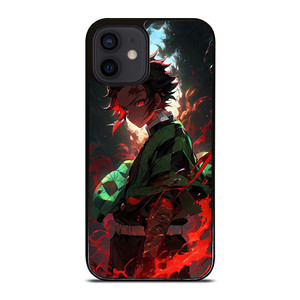 DEMON SLAYER TANJIRO KAMADO ANIME MANGA iPhone 12 Mini Case Cover