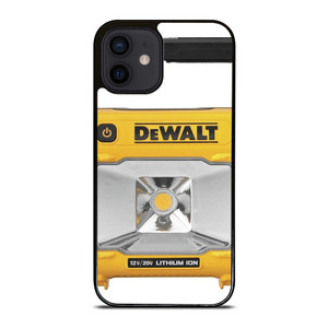 DEWALT TOOL LOGO LED WORK LIGHT iPhone 12 Mini Case Cover