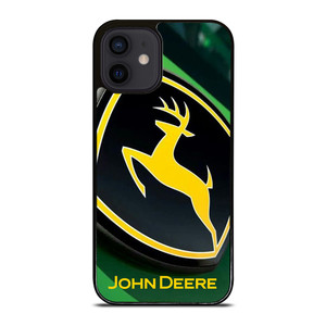 JOHN DEERE TRACTOR EMBLEM LOGO iPhone 12 Mini Case Cover