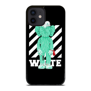 KAWS ICON OFF WHITE LOGO iPhone 12 Mini Case Cover