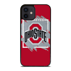 OHIO STATE BUCKEYES UNIVERSITY FOOTBALL LOGO iPhone 12 Mini Case Cover OHIO STATE BUCKEYES UNIVERSITY FOOTBALL LOGO iPhone 12 Mini Case Cover