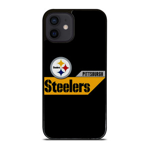 PITTSBURGH STEELERS FOOTBALL LOGO TEAM ICON iPhone 12 Mini Case Cover PITTSBURGH STEELERS FOOTBALL LOGO TEAM ICON iPhone 12 Mini Case Cover
