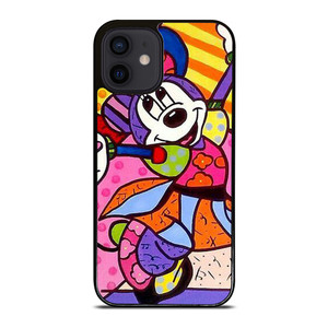 ROMERO BRITTO MINNIE MOUSE ART iPhone 12 Mini Case Cover