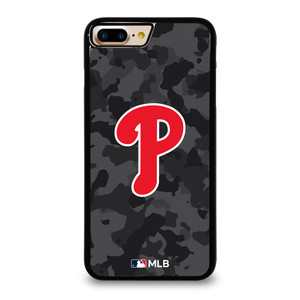 PHILADELPHIA PHILLIES BASEBALL BLACK CAMO iPhone 7 / 8 Plus Case Cover