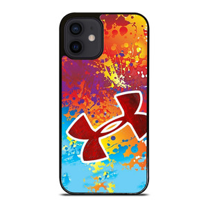UNDER ARMOUR LOGO COLORFUL PAINT iPhone 12 Mini Case Cover