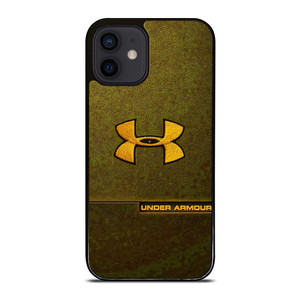 UNDER ARMOUR LOGO EMBROIDERY YELLOW iPhone 12 Mini Case Cover