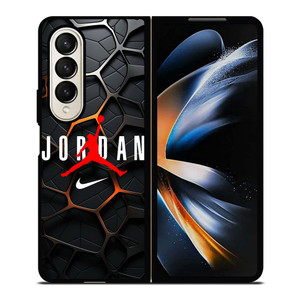 AIR JORDAN SHOES NIKE LOGO EMBLEM Samsung Galaxy Z Fold 4 Case Cover AIR JORDAN SHOES NIKE LOGO EMBLEM Samsung Galaxy Z Fold 4 Case Cover