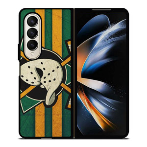 ANAHEIM DUCKS HOCKEY LOGO NHL TEAM ICON Samsung Galaxy Z Fold 4 Case Cover ANAHEIM DUCKS HOCKEY LOGO NHL TEAM ICON Samsung Galaxy Z Fold 4 Case Cover