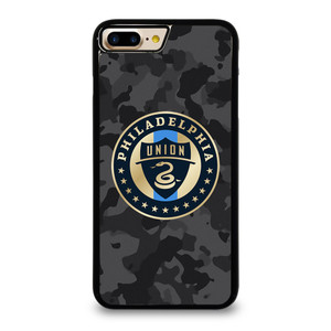 PHILADELPHIA UNION MLS BLACK CAMO iPhone 7 / 8 Plus Case Cover PHILADELPHIA UNION MLS BLACK CAMO iPhone 7 / 8 Plus Case Cover