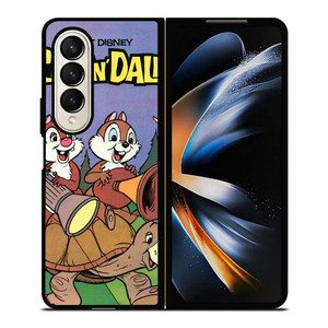 CHIP AND DALE DISNEY RETRO CARTOON Samsung Galaxy Z Fold 4 Case Cover