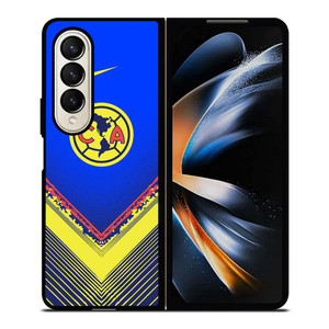 CLUB AMERICA MEXICO AZULCREMA AGUILAZ ICON Samsung Galaxy Z Fold 4 Case Cover CLUB AMERICA MEXICO AZULCREMA AGUILAZ ICON Samsung Galaxy Z Fold 4 Case Cover