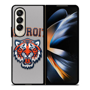 DETROIT TIGERS LOGO MLB BASEBALL TEAM ICON Samsung Galaxy Z Fold 4 Case Cover