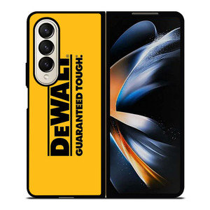 DEWALT TOOL LOGO GUARANTEED TOUGH Samsung Galaxy Z Fold 4 Case Cover DEWALT TOOL LOGO GUARANTEED TOUGH Samsung Galaxy Z Fold 4 Case Cover