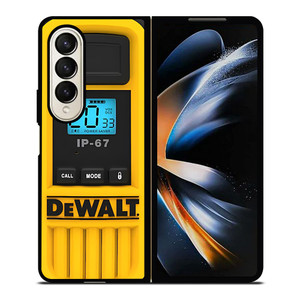 DEWALT TOOL LOGO HEAVY DUTY WALKIE TALKIE Samsung Galaxy Z Fold 4 Case Cover