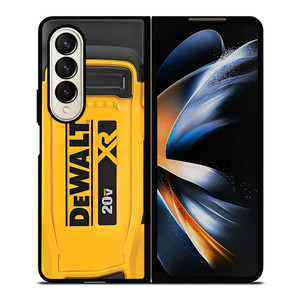 DEWALT TOOL LOGO ROOFING NAILER Samsung Galaxy Z Fold 4 Case Cover DEWALT TOOL LOGO ROOFING NAILER Samsung Galaxy Z Fold 4 Case Cover