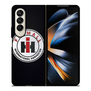 IH INTERNATIONAL HARVESTER LOGO FARMALL ICON Samsung Galaxy Z Fold 4 Case Cover IH INTERNATIONAL HARVESTER LOGO FARMALL ICON Samsung Galaxy Z Fold 4 Case Cover