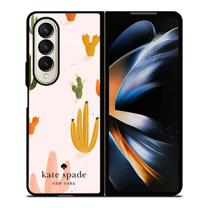 KATE SPADE NEW YORK LOGO CACTUS Samsung Galaxy Z Fold 4 Case Cover
