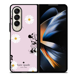 KATE SPADE NEW YORK LOGO X MINNIE MOUSE DISNEY Samsung Galaxy Z Fold 4 Case Cover