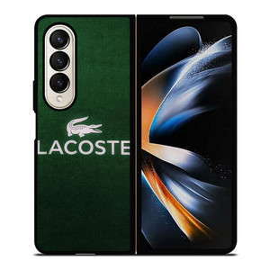 LACOSTE FASHION LOGO GREEN ICON Samsung Galaxy Z Fold 4 Case Cover