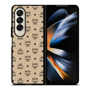 MCM MICHAEL CROMER MUNICH LOGO ICONS Samsung Galaxy Z Fold 4 Case Cover