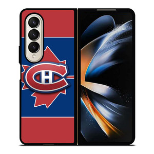 MONTREAL CANADIENS LOGO HOCKEY TEAM Samsung Galaxy Z Fold 4 Case Cover