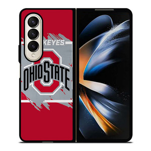 OHIO STATE BUCKEYES UNIVERSITY FOOTBALL LOGO Samsung Galaxy Z Fold 4 Case Cover