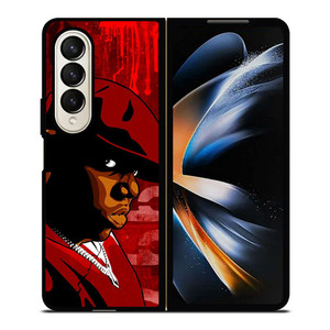 RAPPER BIGGIE SMALL THE NOTORIOUS BIG Samsung Galaxy Z Fold 4 Case Cover RAPPER BIGGIE SMALL THE NOTORIOUS BIG Samsung Galaxy Z Fold 4 Case Cover