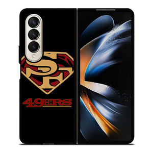 SAN FRANCISCO 49ERS FOOTBALL SUPERMAN LOGO Samsung Galaxy Z Fold 4 Case Cover