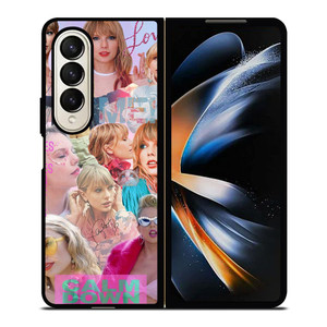 TAYLOR SWIFT COLLAGE ALBUM COVER Samsung Galaxy Z Fold 4 Case Cover
