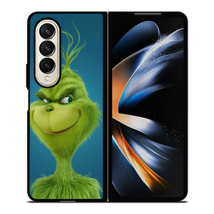 THE GRINCH DR SEUSS EVIL SMILING Samsung Galaxy Z Fold 4 Case Cover