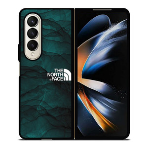 THE NORTH FACE LOGO GREEN LAYER Samsung Galaxy Z Fold 4 Case Cover THE NORTH FACE LOGO GREEN LAYER Samsung Galaxy Z Fold 4 Case Cover