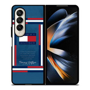 TOMMY HILFIGER LOGO QUOTE Samsung Galaxy Z Fold 4 Case Cover