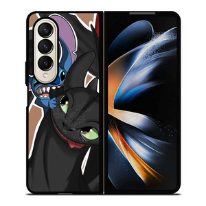 TOOTHLESS AND STITCH PLAY Samsung Galaxy Z Fold 4 Case Cover