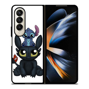 TOOTHLESS STITCH CUTE CARTOON Samsung Galaxy Z Fold 4 Case Cover