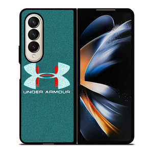 UNDER ARMOUR LOGO WHITE RED Samsung Galaxy Z Fold 4 Case Cover UNDER ARMOUR LOGO WHITE RED Samsung Galaxy Z Fold 4 Case Cover