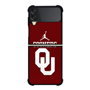 AIR JORDAN OKLAHOMA SOONERS UNIVERSITY FOOTBALL TEAM LOGO Samsung Galaxy Z Flip 3 Case Cover AIR JORDAN OKLAHOMA SOONERS UNIVERSITY FOOTBALL TEAM LOGO Samsung Galaxy Z Flip 3 Case Cover
