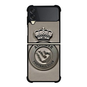 AL NASSR FOOTBALL LOGO METAL ICON Samsung Galaxy Z Flip 3 Case Cover AL NASSR FOOTBALL LOGO METAL ICON Samsung Galaxy Z Flip 3 Case Cover