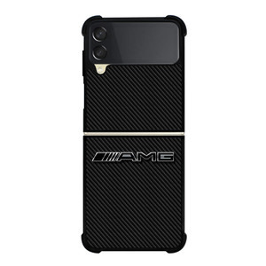 AMG MERCEDES BENZ LOGO CARBON Samsung Galaxy Z Flip 3 Case Cover AMG MERCEDES BENZ LOGO CARBON Samsung Galaxy Z Flip 3 Case Cover