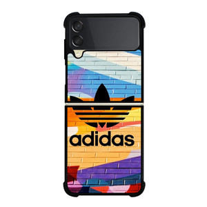 COLORFUL ICON ADIDAS LOGO Samsung Galaxy Z Flip 3 Case Cover COLORFUL ICON ADIDAS LOGO Samsung Galaxy Z Flip 3 Case Cover