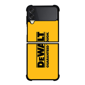 DEWALT TOOL LOGO GUARANTEED TOUGH Samsung Galaxy Z Flip 3 Case Cover
