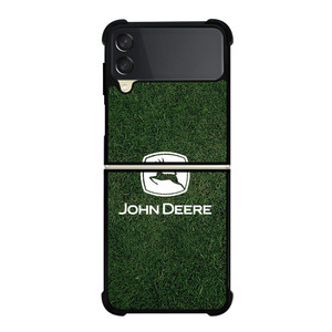 JOHN DEERE LOGO GREEN GRASS ICON Samsung Galaxy Z Flip 3 Case Cover