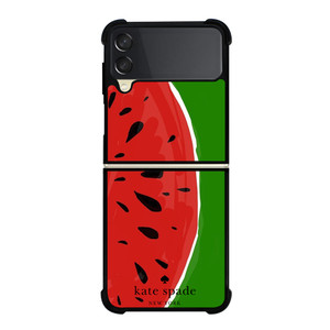 KATE SPADE NEW YORK LOGO WATER MELON Samsung Galaxy Z Flip 3 Case Cover
