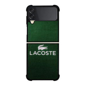 LACOSTE FASHION LOGO GREEN ICON Samsung Galaxy Z Flip 3 Case Cover