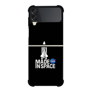 NASA MADE IN SPACE LOGO Samsung Galaxy Z Flip 3 Case Cover