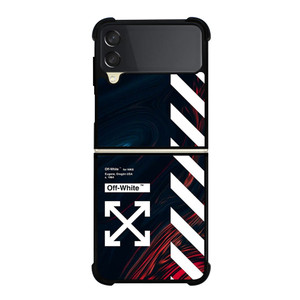 OFF WHITE LOGO MARBLE NIKE Samsung Galaxy Z Flip 3 Case Cover OFF WHITE LOGO MARBLE NIKE Samsung Galaxy Z Flip 3 Case Cover